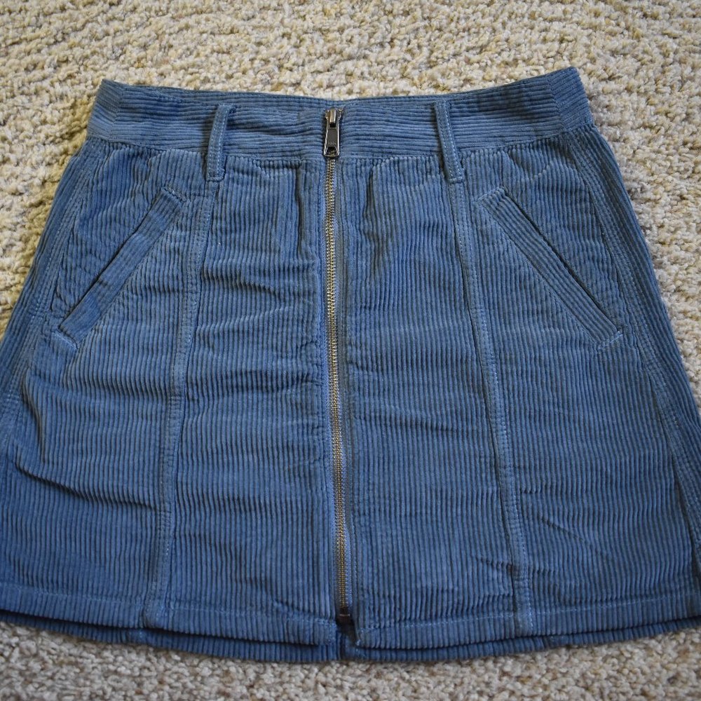 American Eagle High-rise Aline Corduroy Skirt